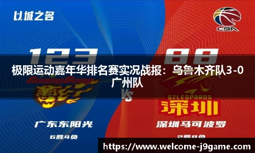 极限运动嘉年华排名赛实况战报：乌鲁木齐队3-0广州队